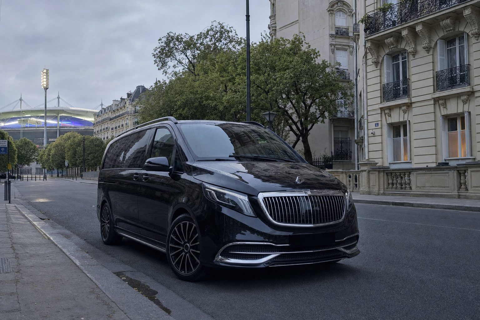 VTC Parc des Princes — Chauffeur Privé Match PSG & Concerts Van VIP 2026